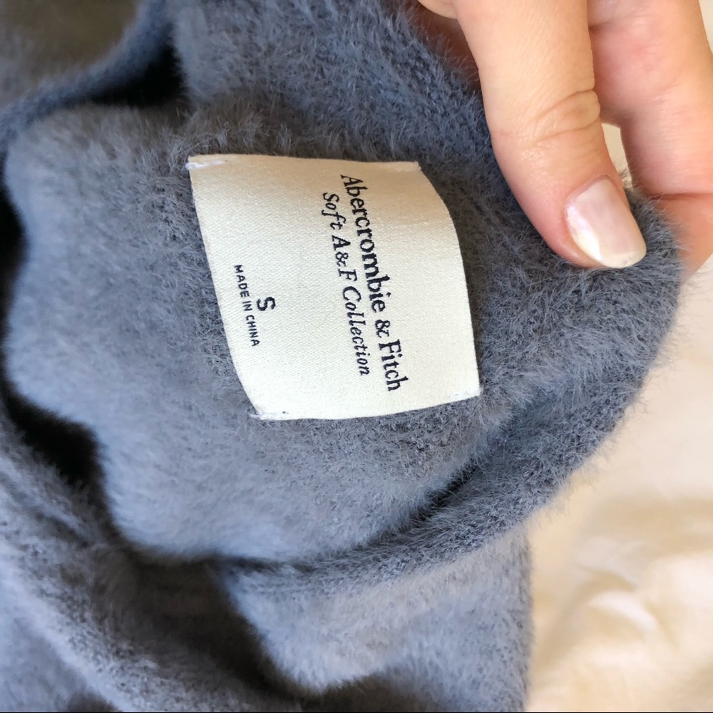 Abercrombie And Fitch Soft Collection Fuzzy Blue … - image 6
